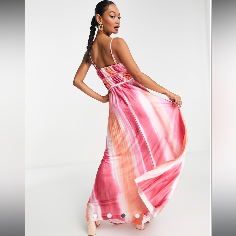 ASOS Multicolor Striped Maxi Dress - Picture 2 of 6